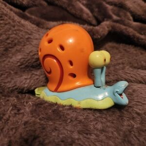 SpongeBob Square Pants Gary Snail Slime Motion Burger King Meal Toy Viacom 2001